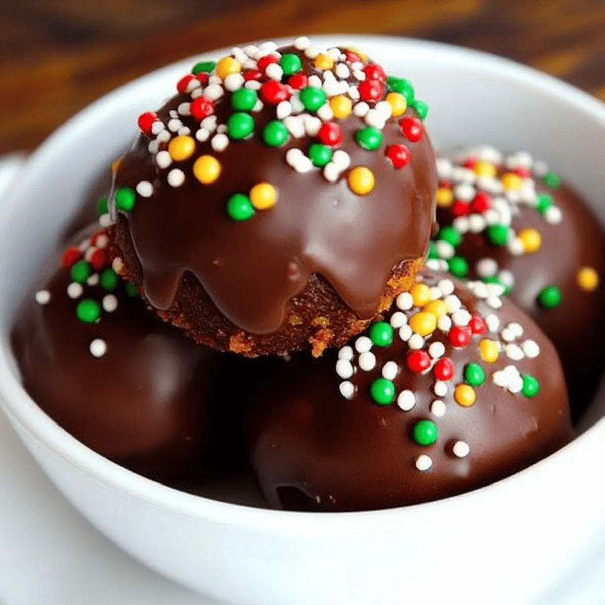 No Bake Holiday Oreo Truffles