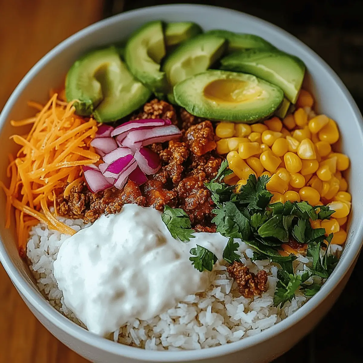 Taco Rice Bowl