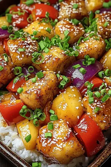 Sheet Pan Teriyaki Chicken and Pineapple