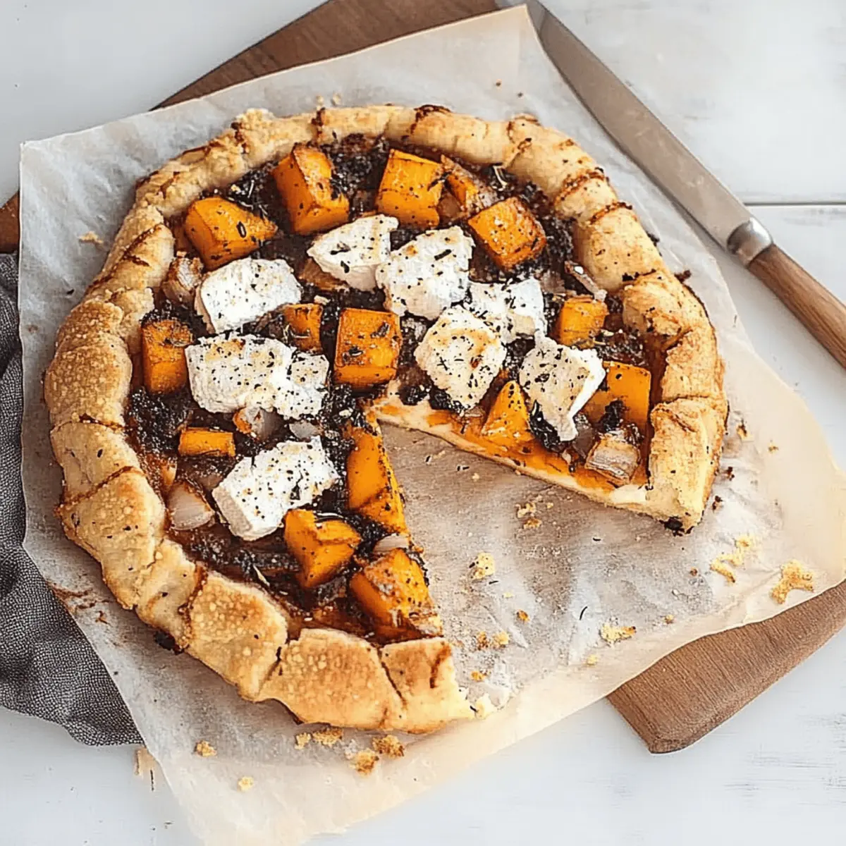 Butternut Squash Galette