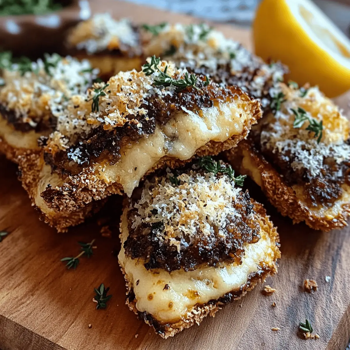 Stuffed Morel Mushrooms