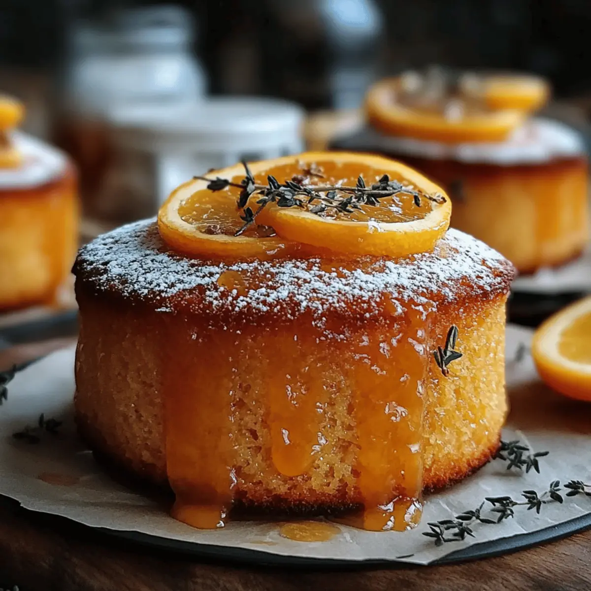Orange Ginger Honey Cake