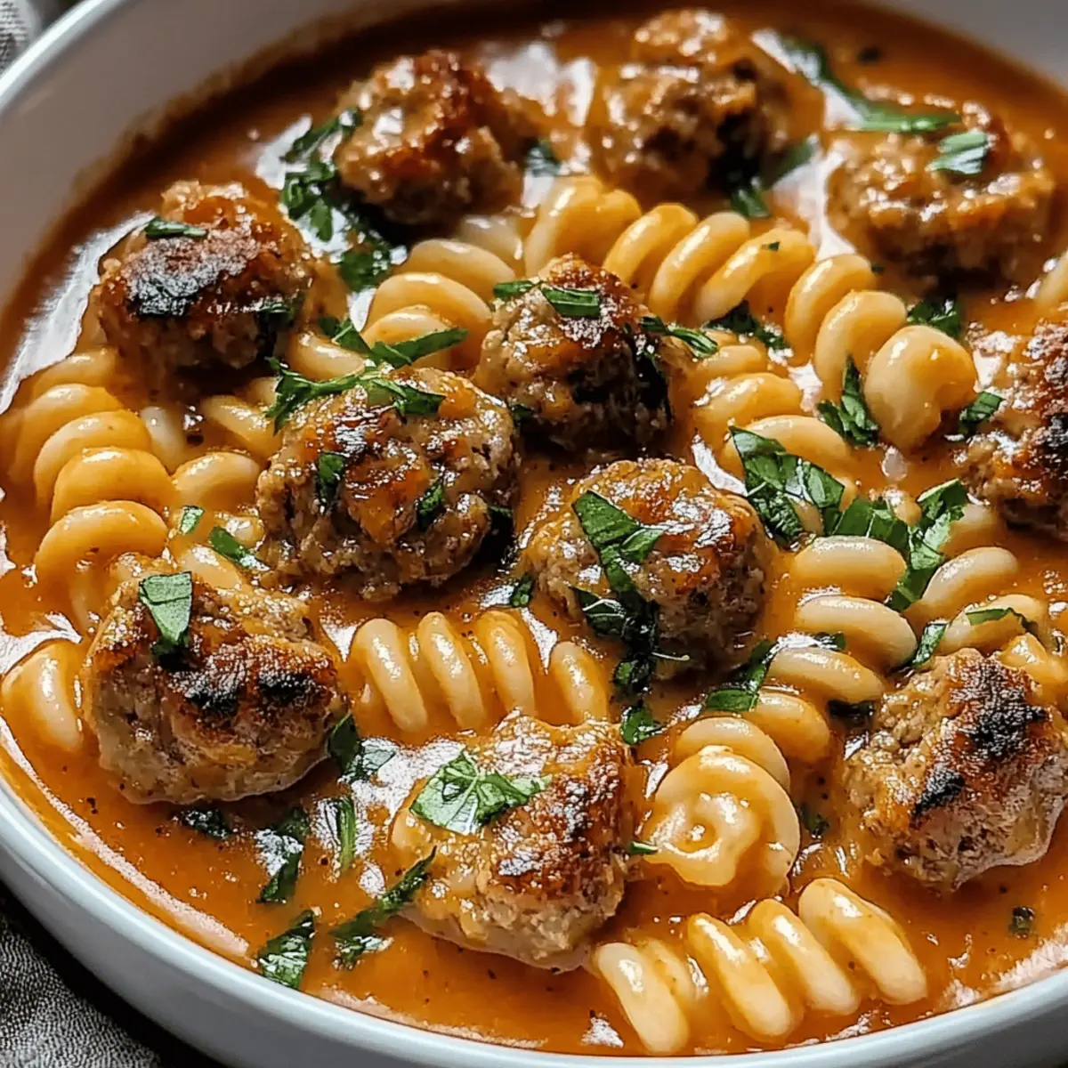 Italian Meatball Soup