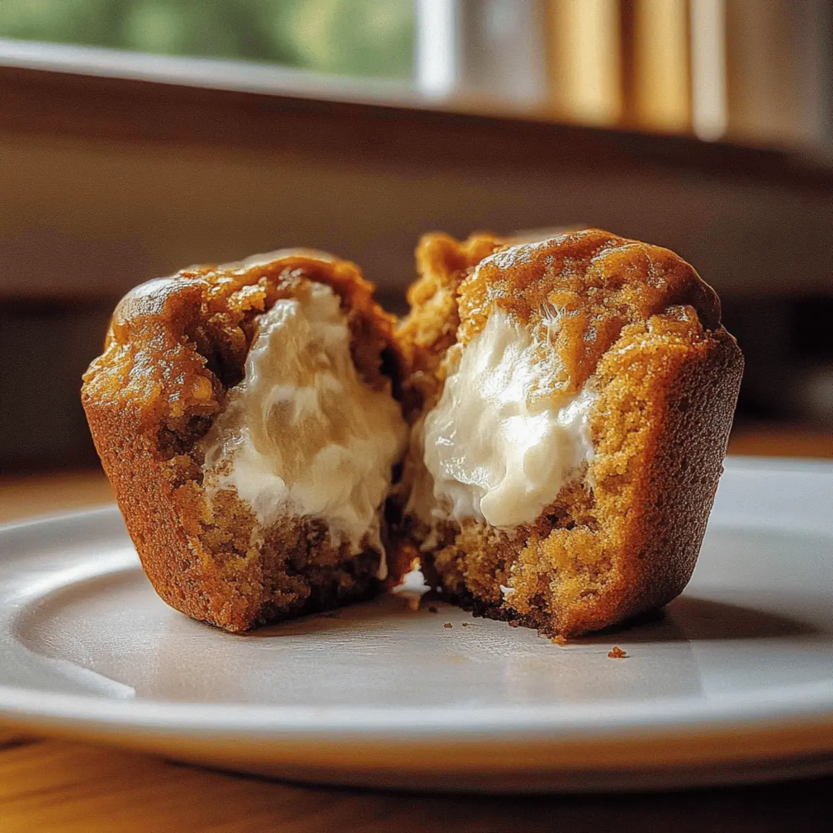 Pumpkin Cream Cheese Muffins