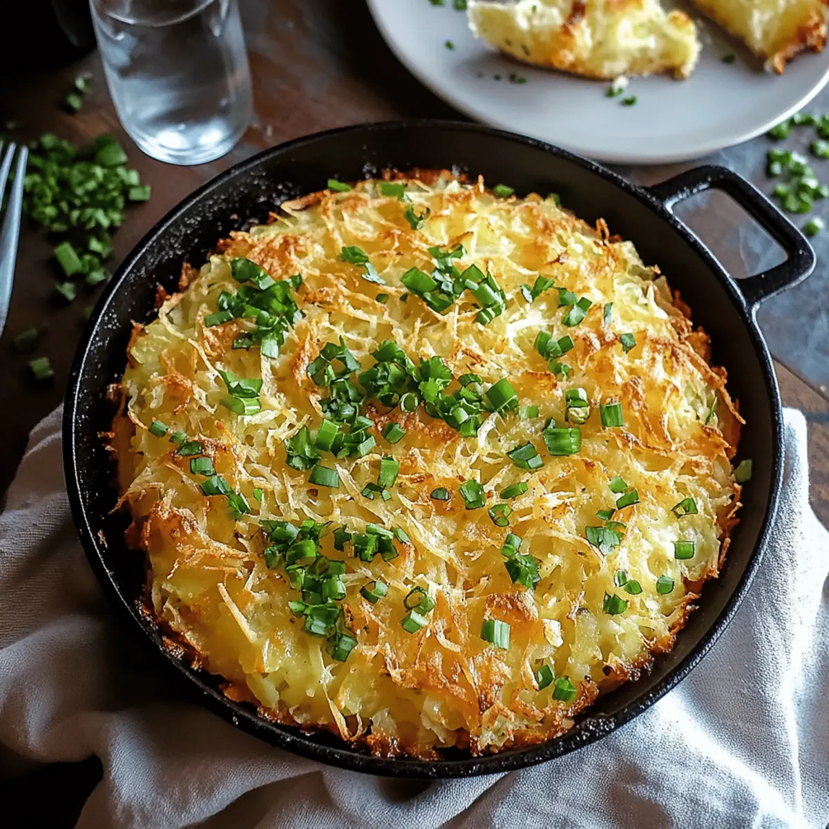 Irish Cheddar Cabbage Hash Brown Skillet