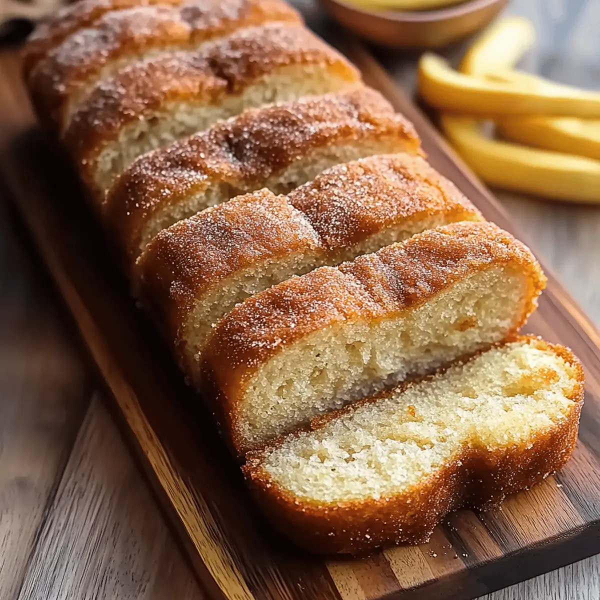 Cinnamon Sugar Donut Bread
