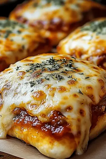 Cheesy Pizza Pockets