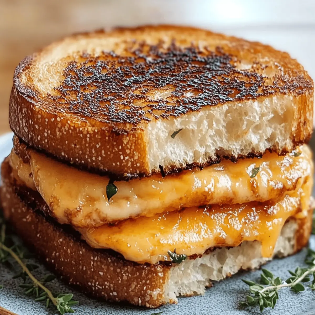 Air Fryer Grilled Cheese