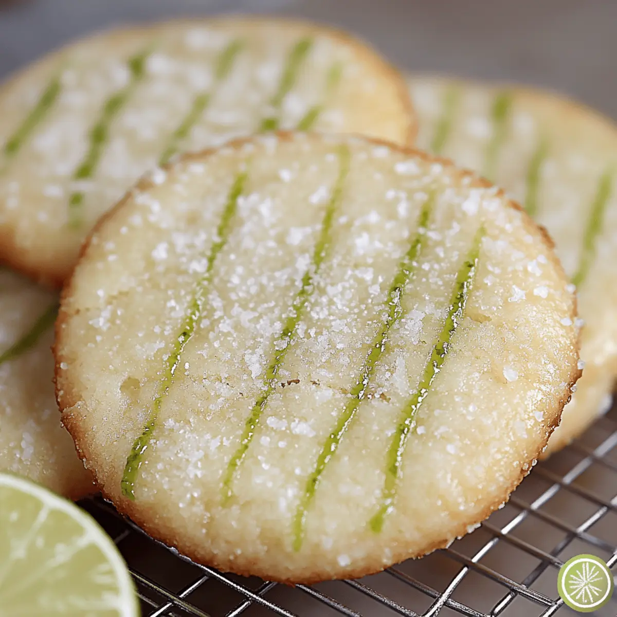 Lime Sugar Cookies