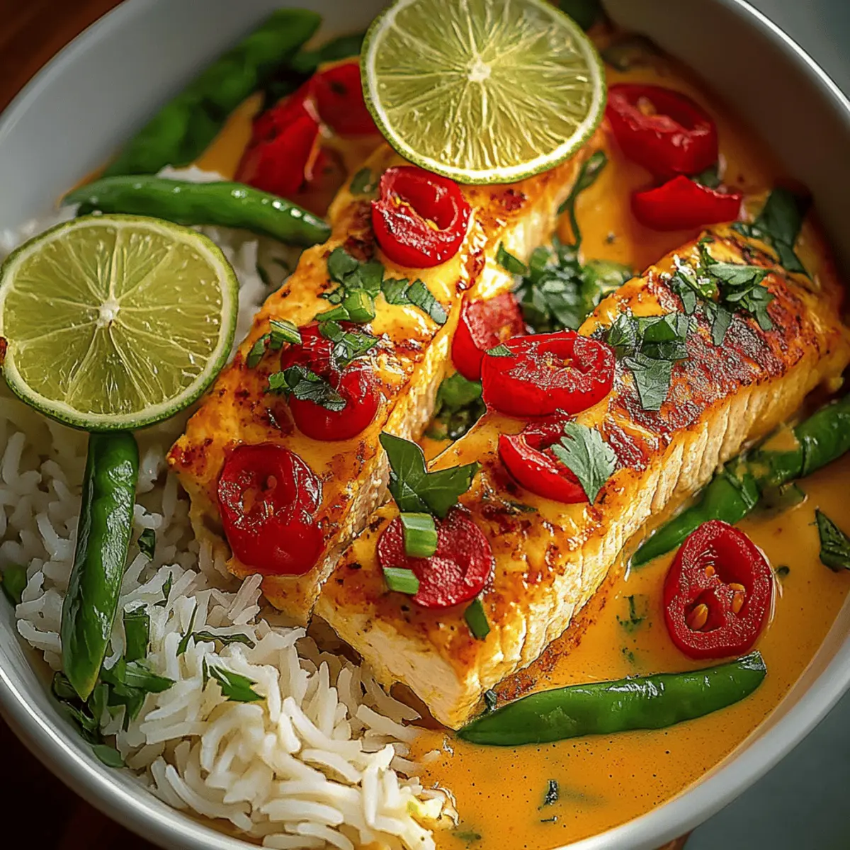 Coconut Curry Salmon