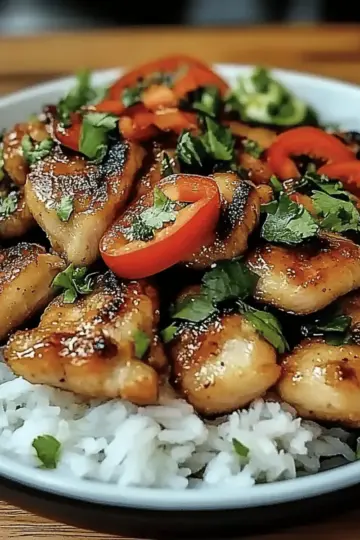 Juicy Lemongrass Chicken Vietnamese Style