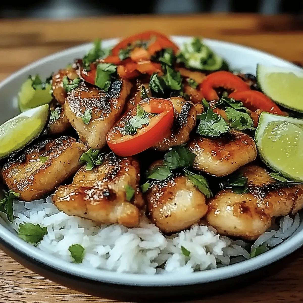 Juicy Lemongrass Chicken Vietnamese Style