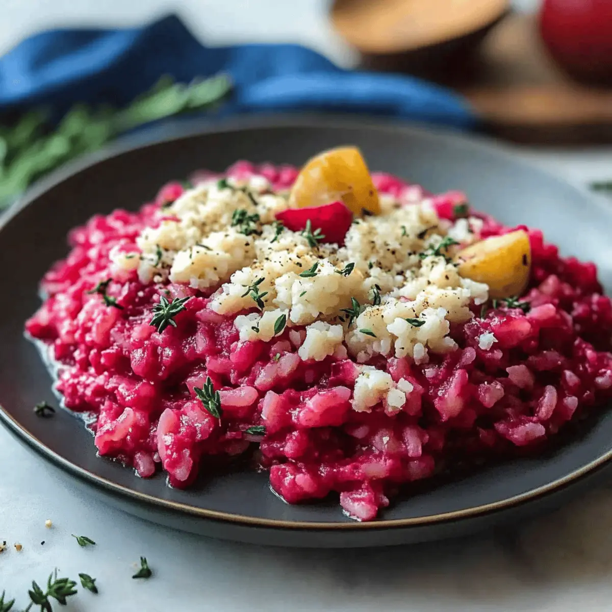 Beet Risotto