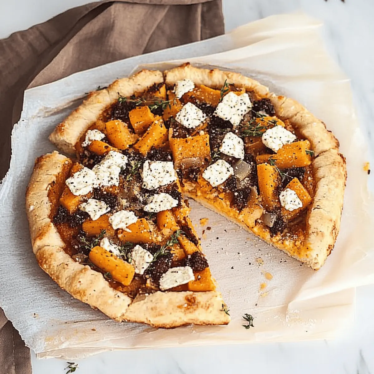Butternut Squash Galette