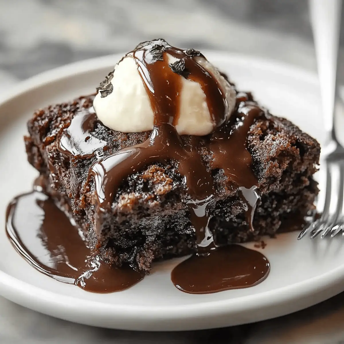 Crockpot Chocolate Lava Cake