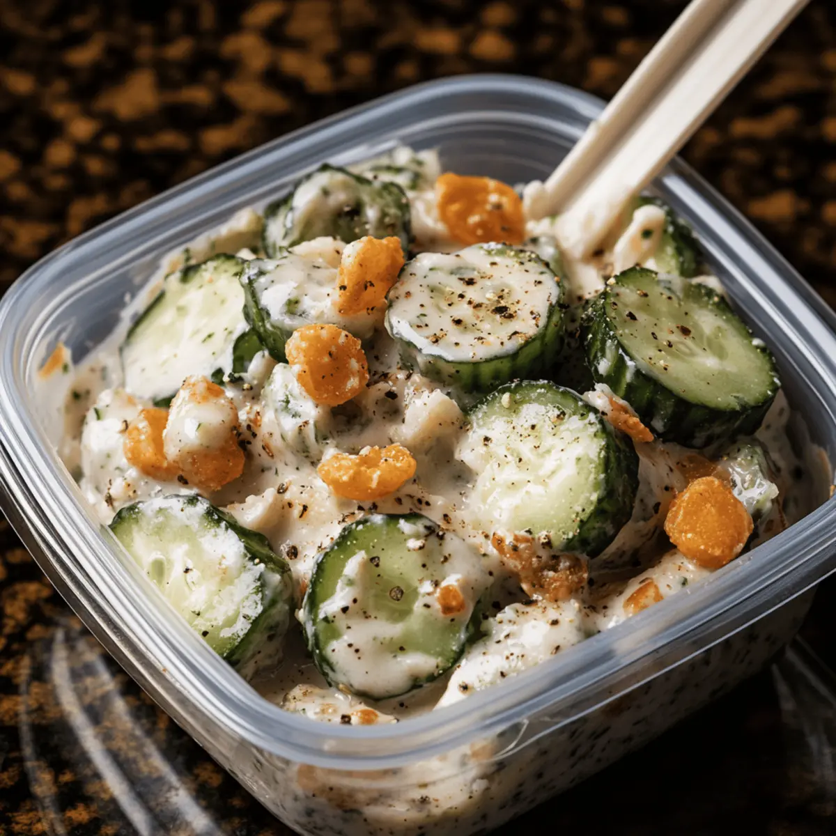 Crunchy Cucumber Bites