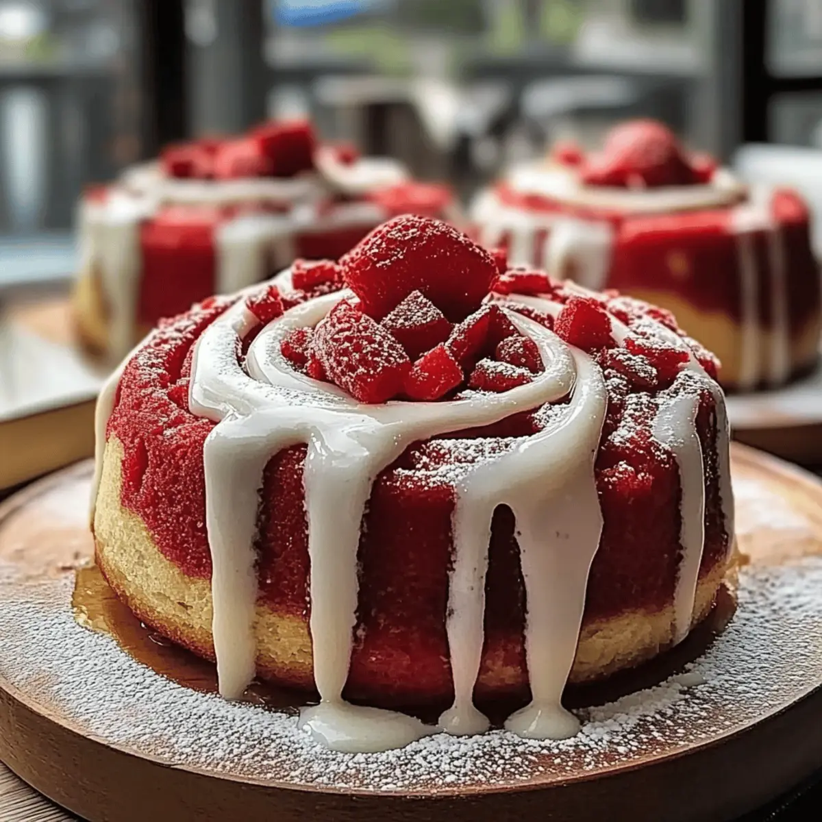 Red Velvet Cinnamon Rolls
