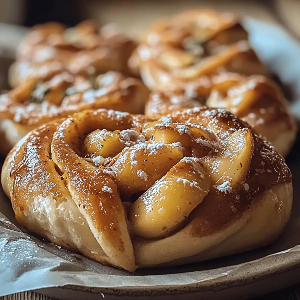 Vegan Apple Cinnamon Buns