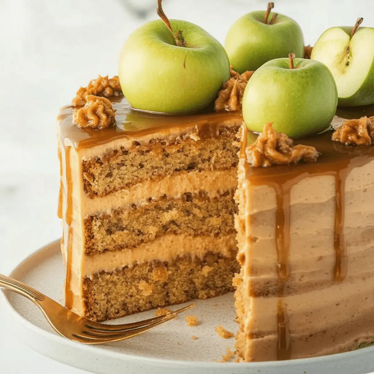 Caramel Apple Spice Cake