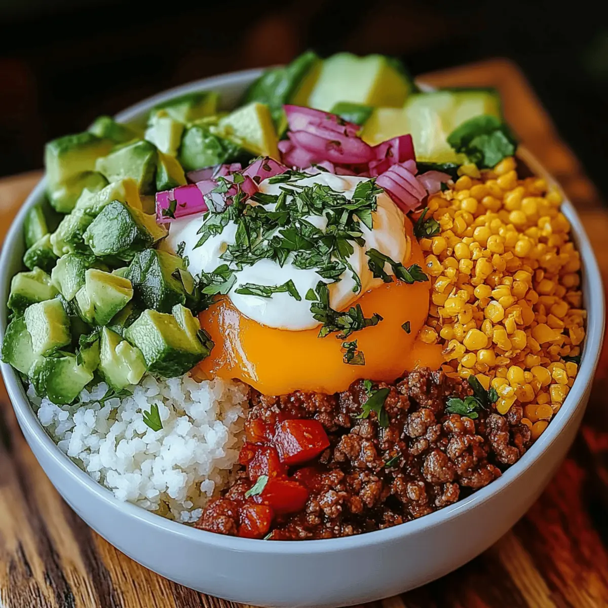 Taco Rice Bowl