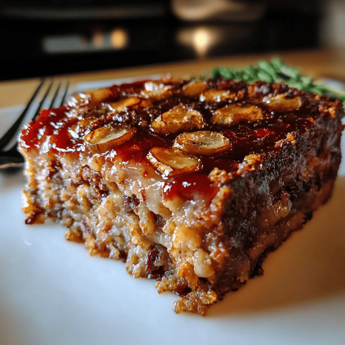 Vintage Meatloaf with Sweet & Spicy Glaze