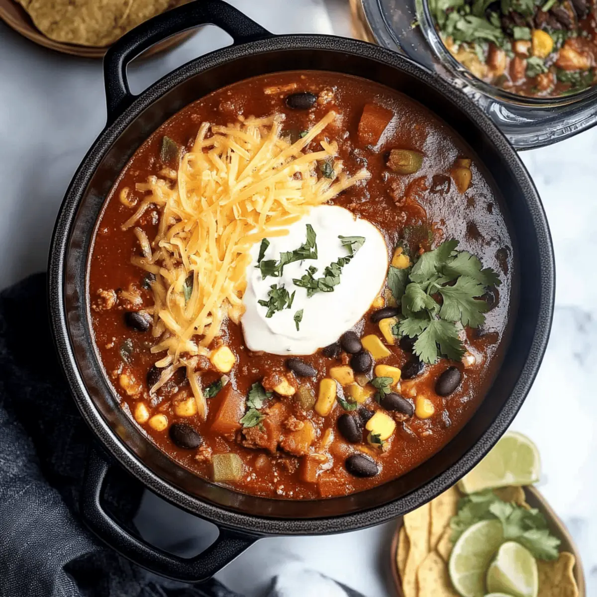 Beef Taco Soup
