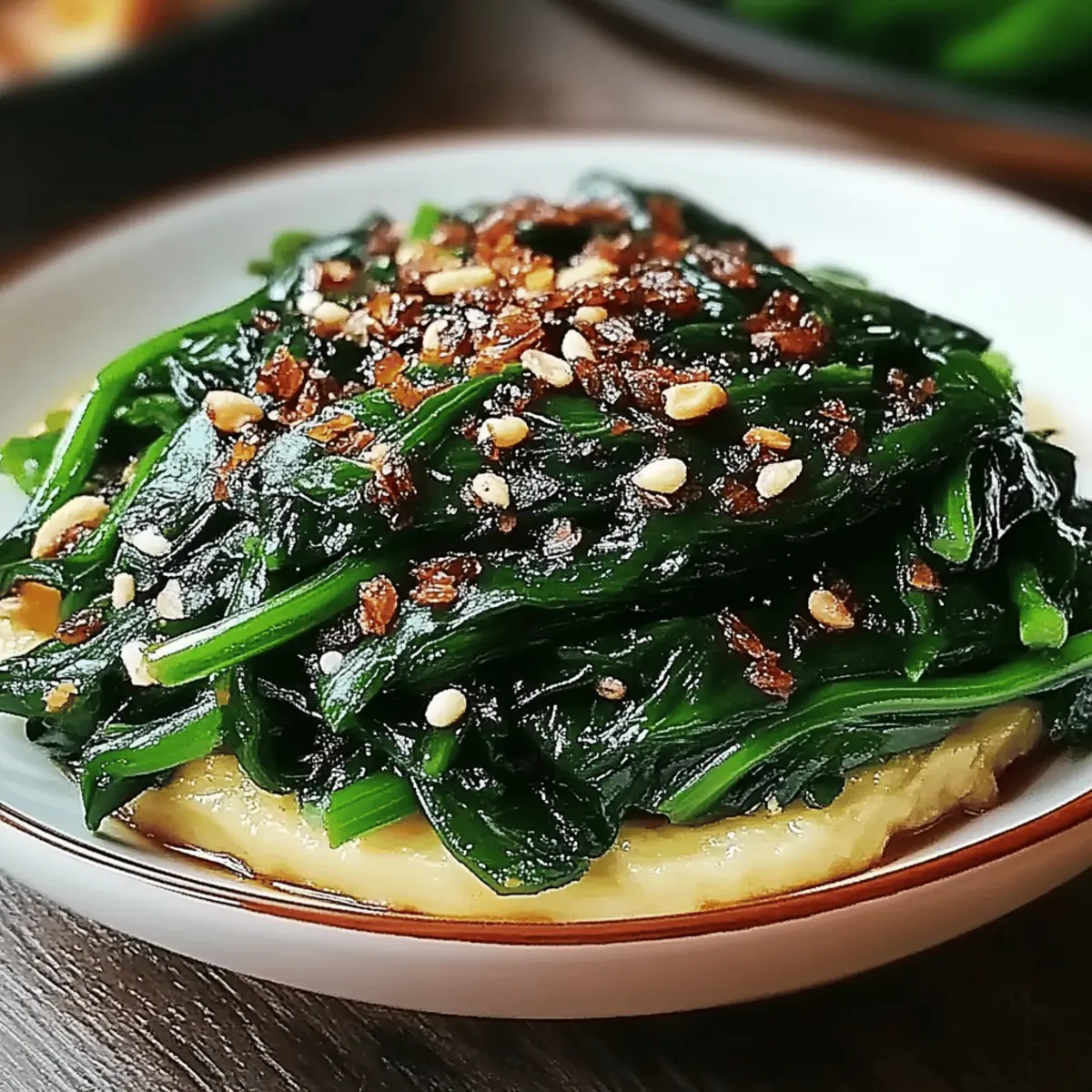 Korean Spinach Salad