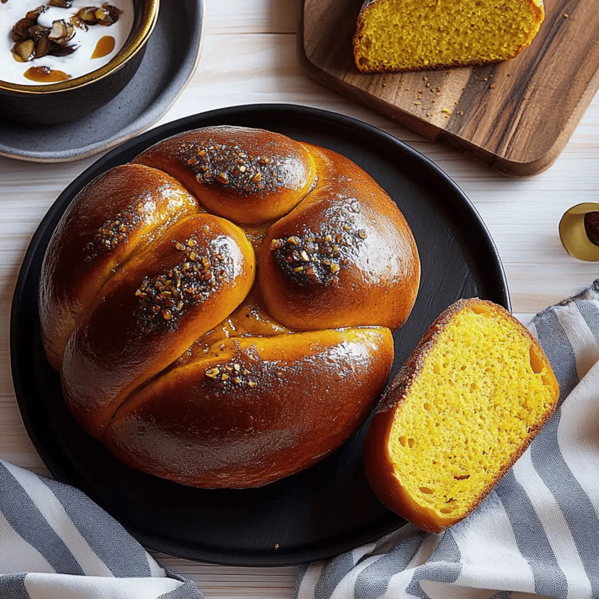 Pumpkin Challah