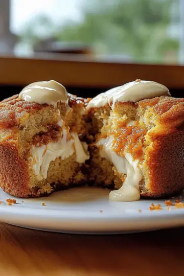 Pumpkin Cream Cheese Muffins