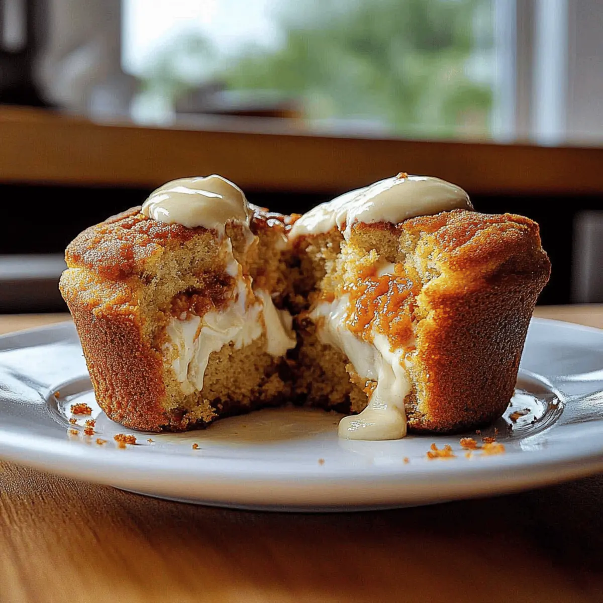Pumpkin Cream Cheese Muffins