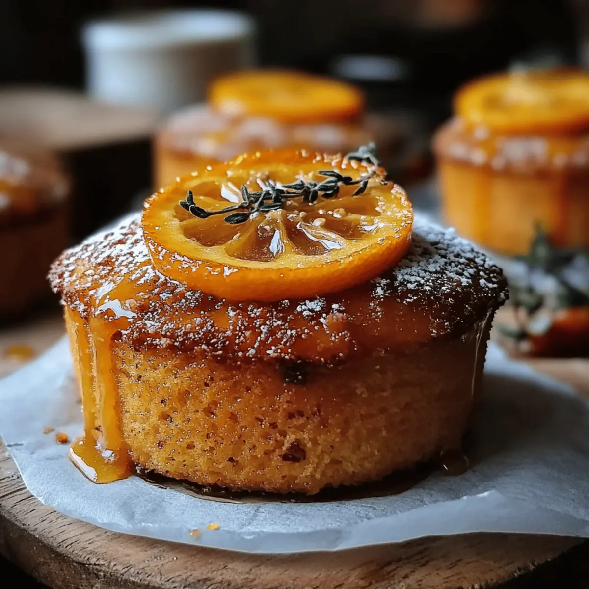 Orange Ginger Honey Cake