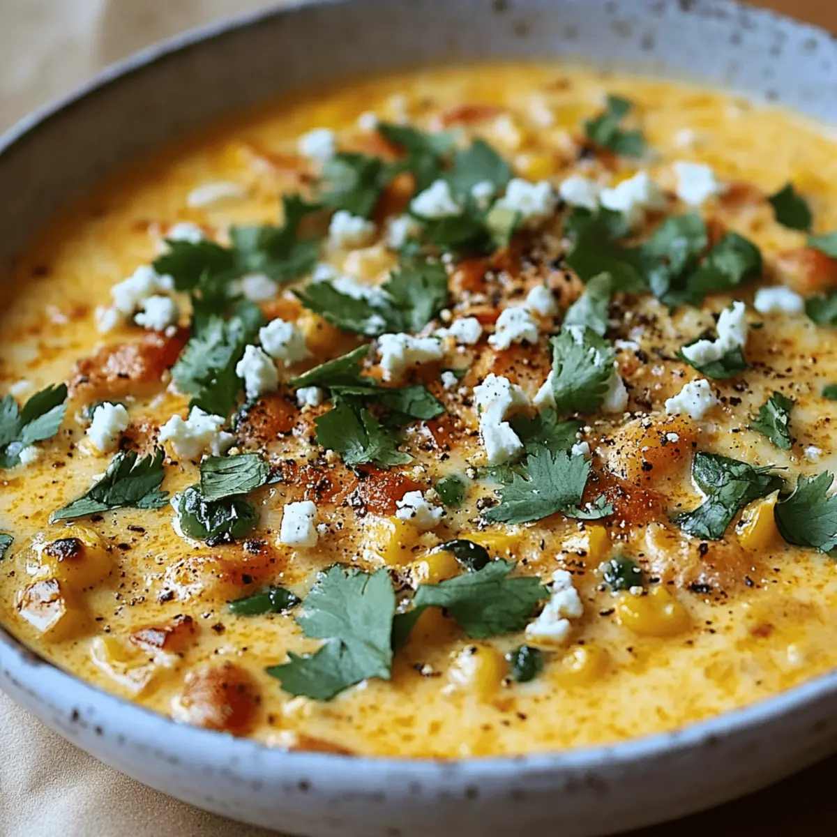Mexican Street Corn Soup