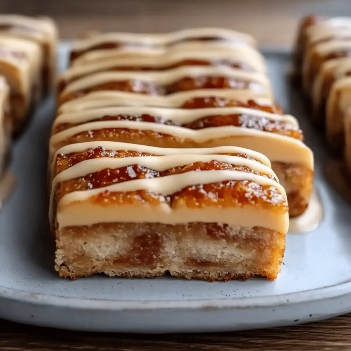 Cinnamon Roll Blondies