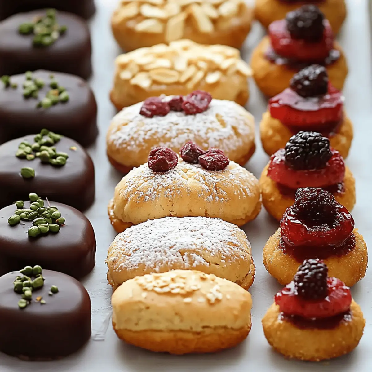 Three Cookies from One Dough