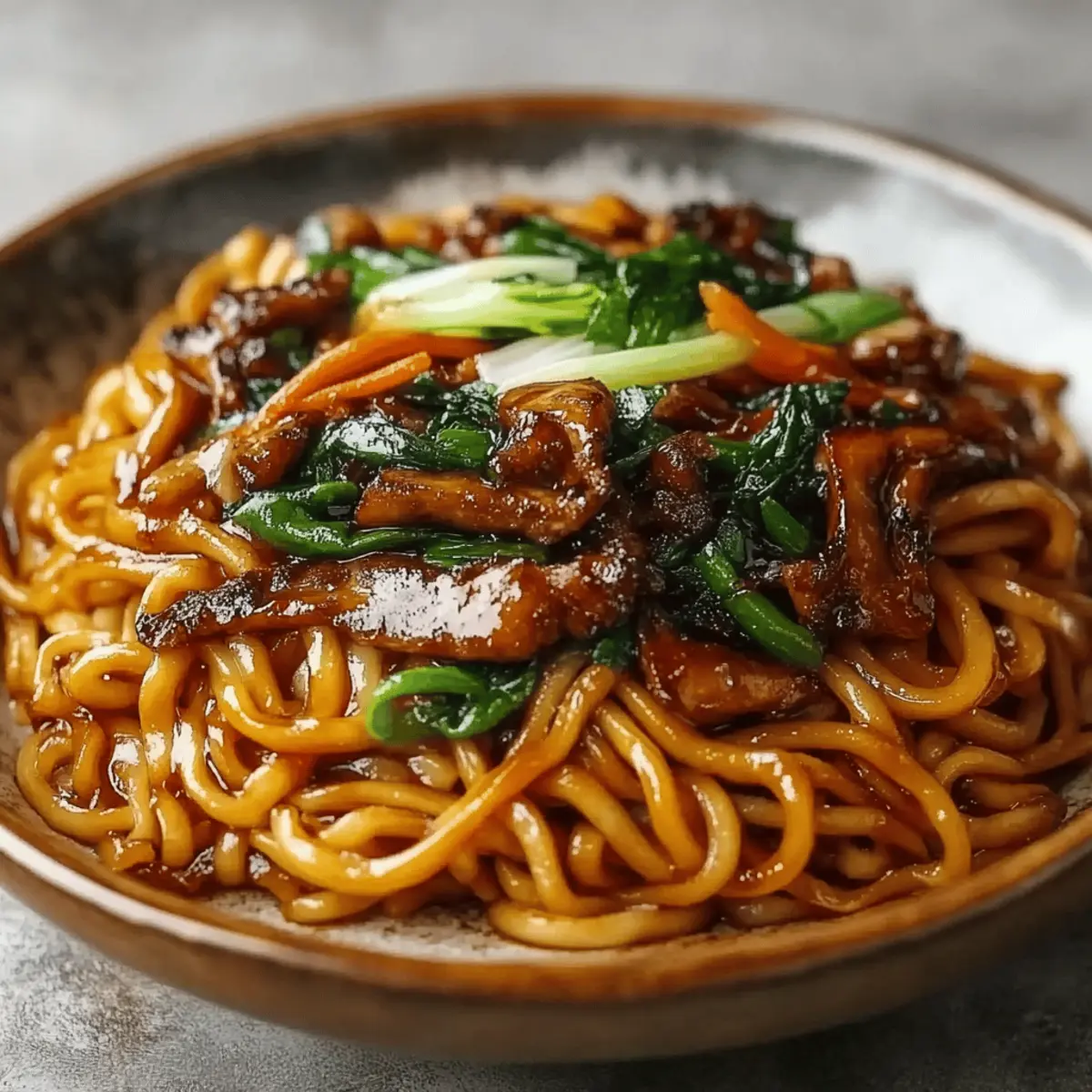 Shanghai Fried Noodles