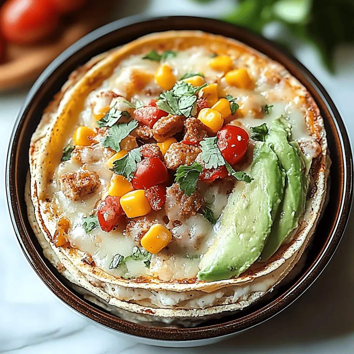 Chicken Avocado Ranch Burritos