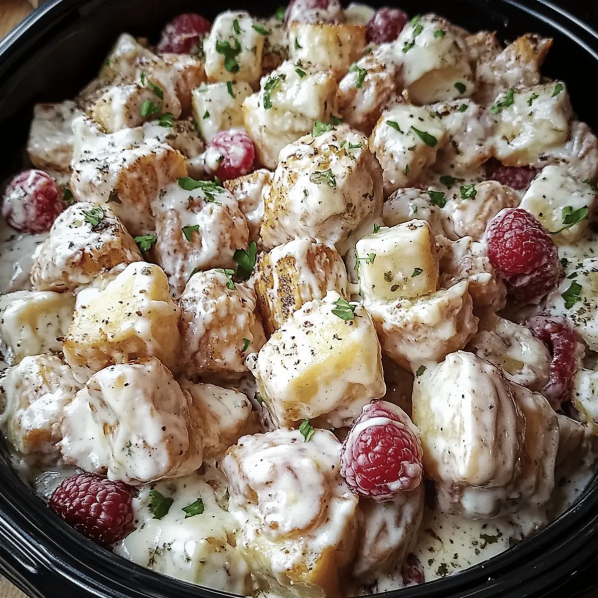 Crockpot Garlic Parmesan Chicken And Potatoes