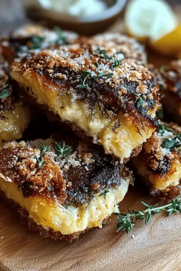 Stuffed Morel Mushrooms