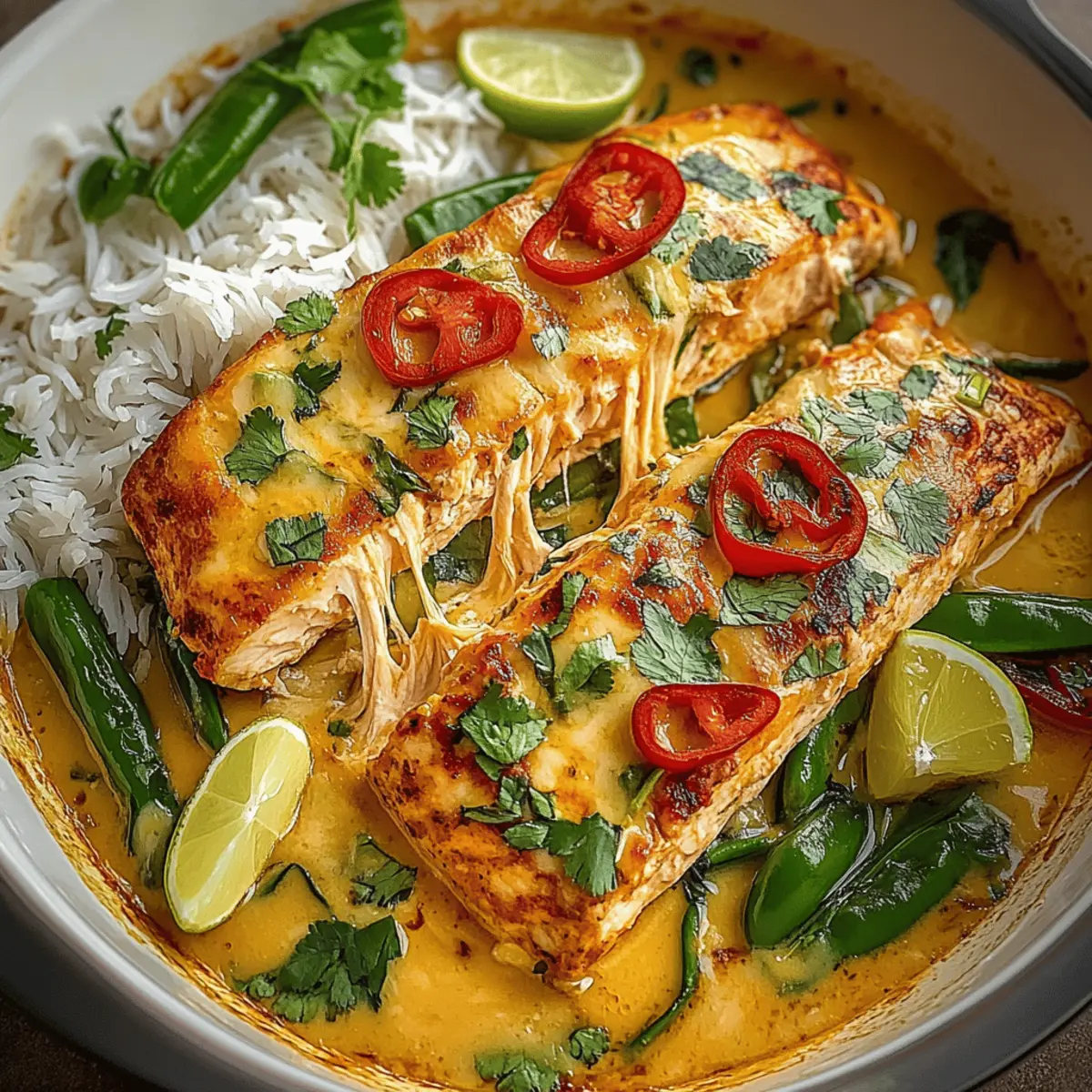Coconut Curry Salmon
