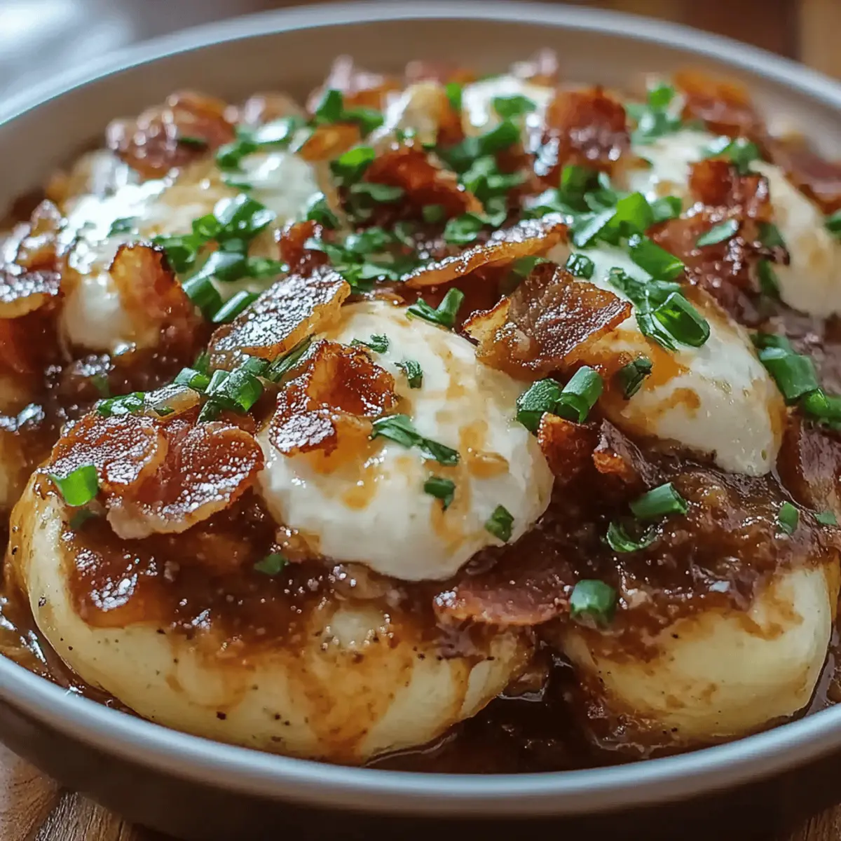 Mississippi Mud Potatoes