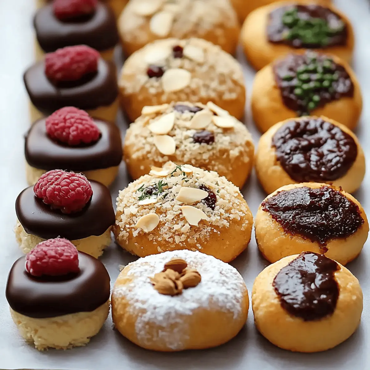 Three Cookies from One Dough