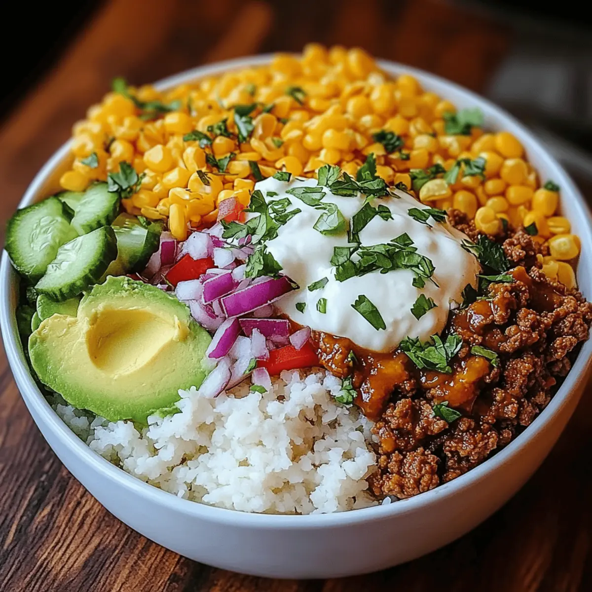 Taco Rice Bowl