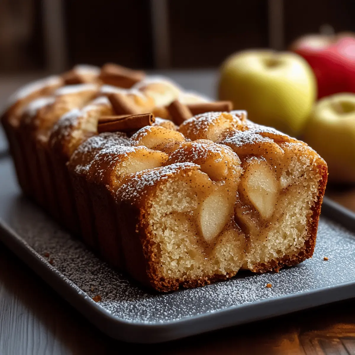Apple Cider Cinnamon Bread