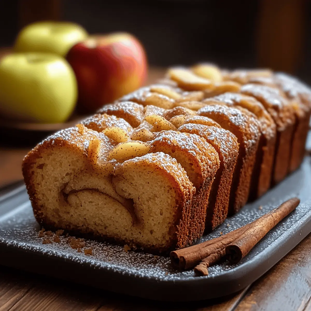 Apple Cider Cinnamon Bread
