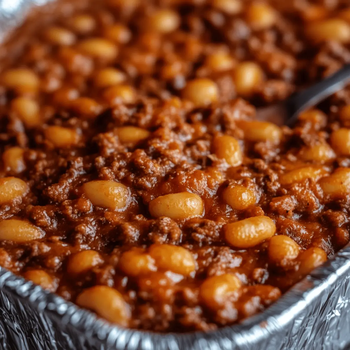 Baked Beans & Ground Beef Casserole