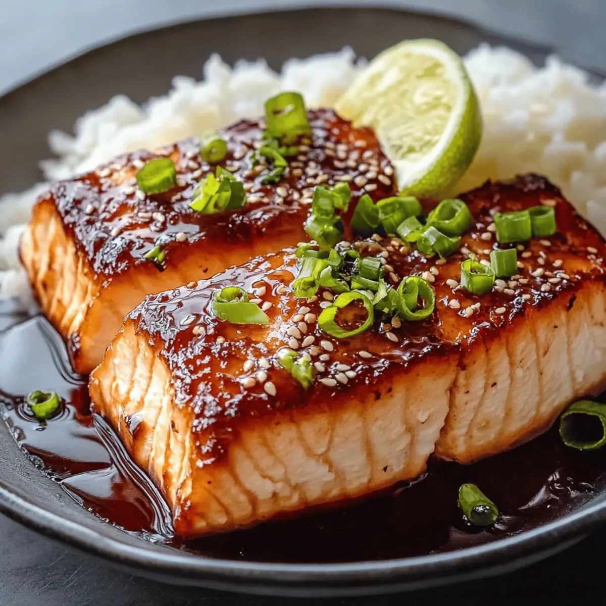 Baked Teriyaki Salmon