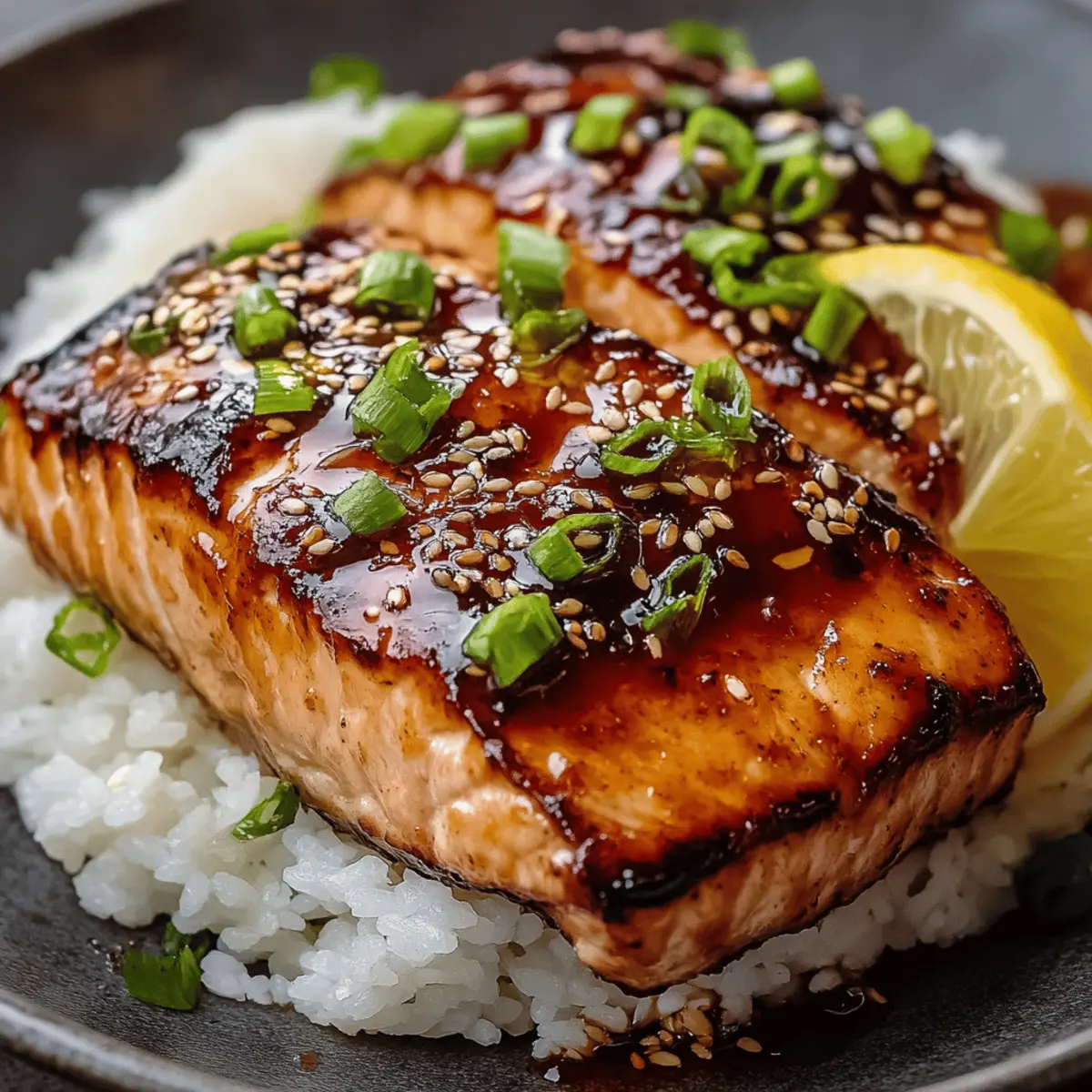Baked Teriyaki Salmon