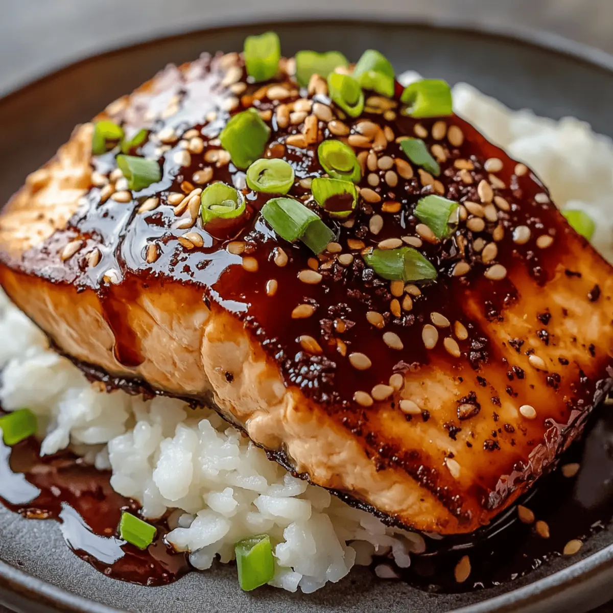 Baked Teriyaki Salmon