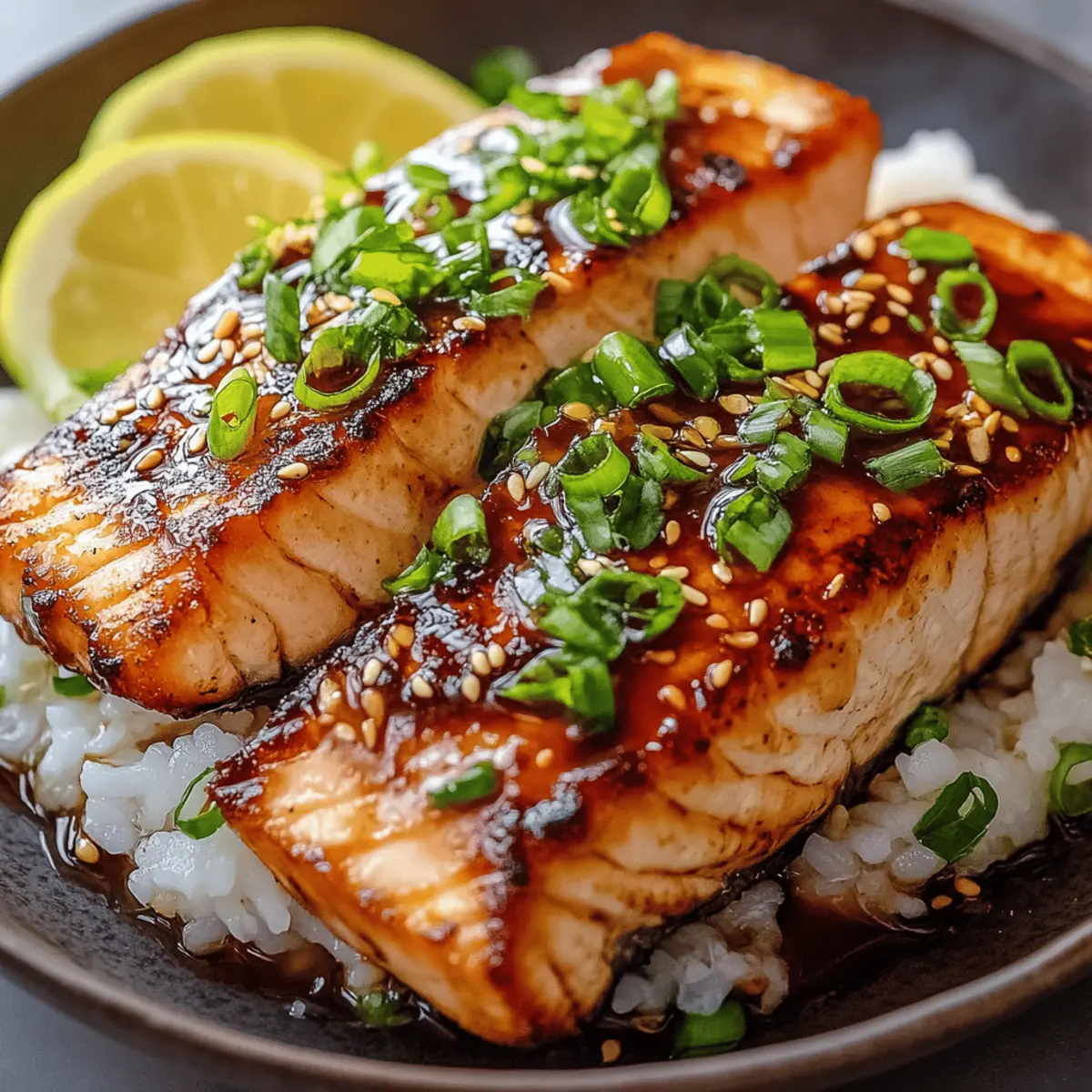 Baked Teriyaki Salmon