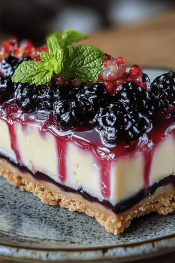 Blueberry Bliss Cheesecake